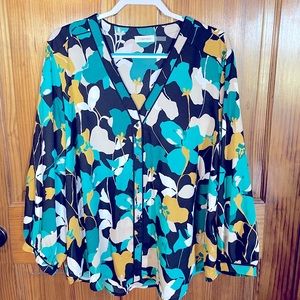 CK 3/4 length sleeve blouse 2X